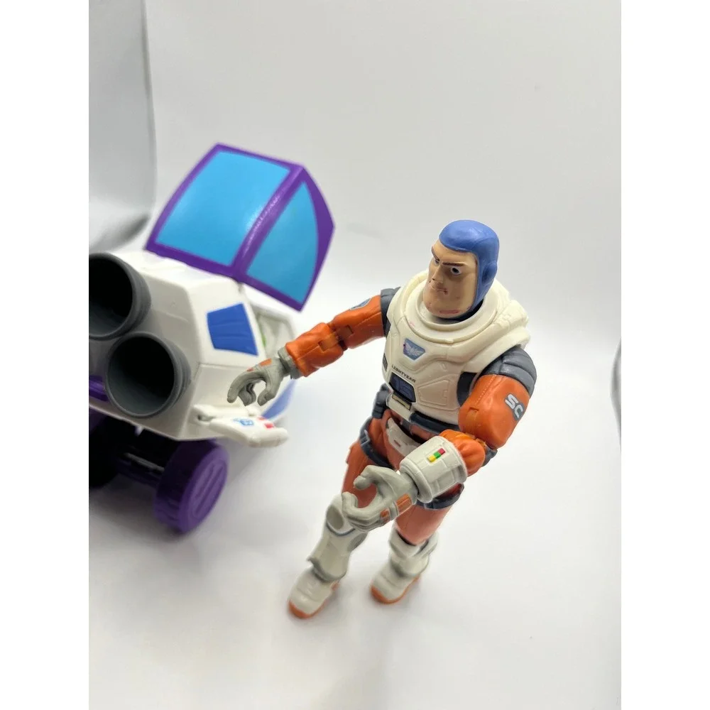 Mattel Disney Pixar Lightyear Buzz Lightyear XL-15 Figure & Vehicle Set Orange